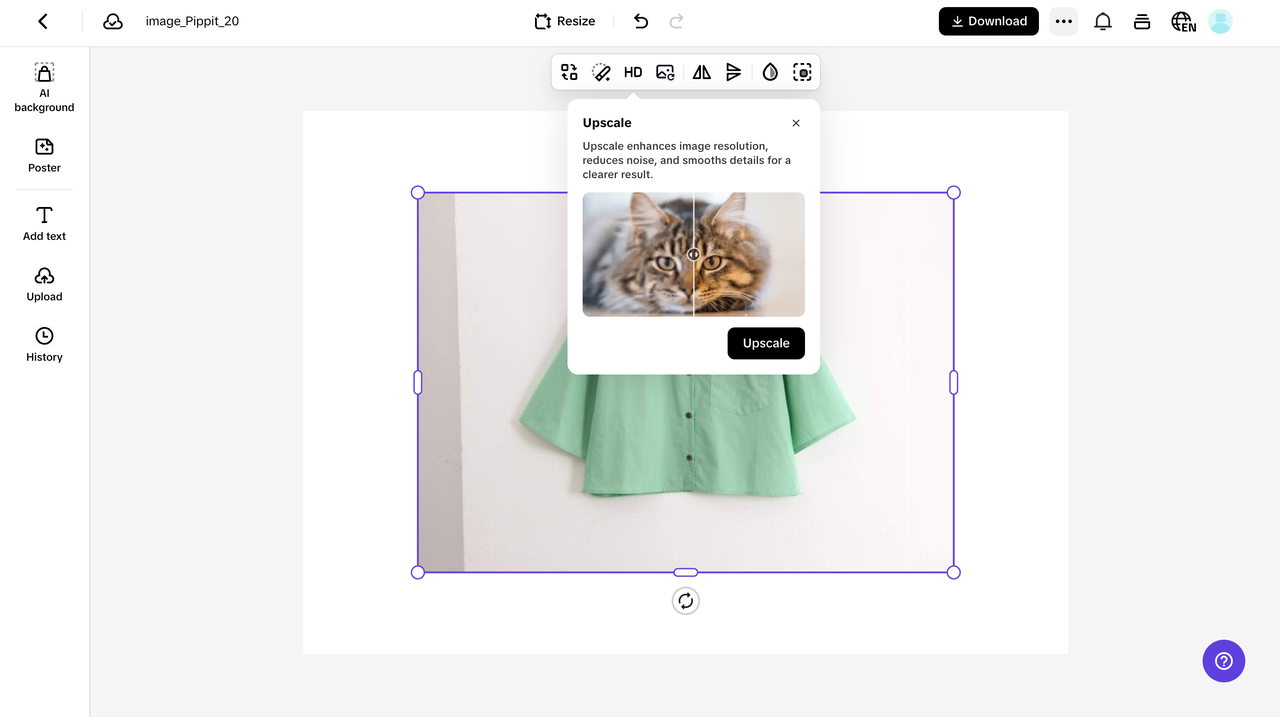 Image upscaler