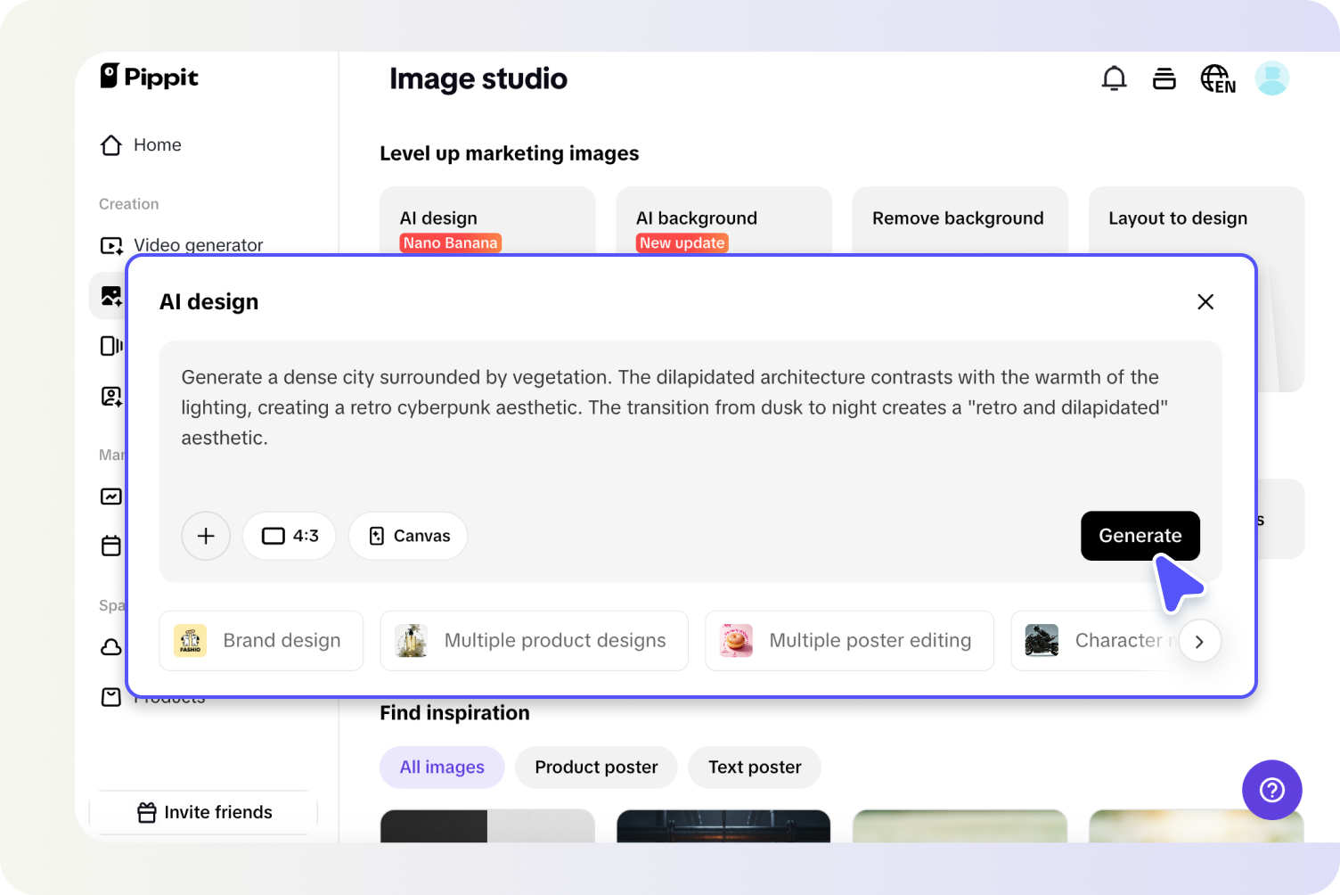 Generate your illustration