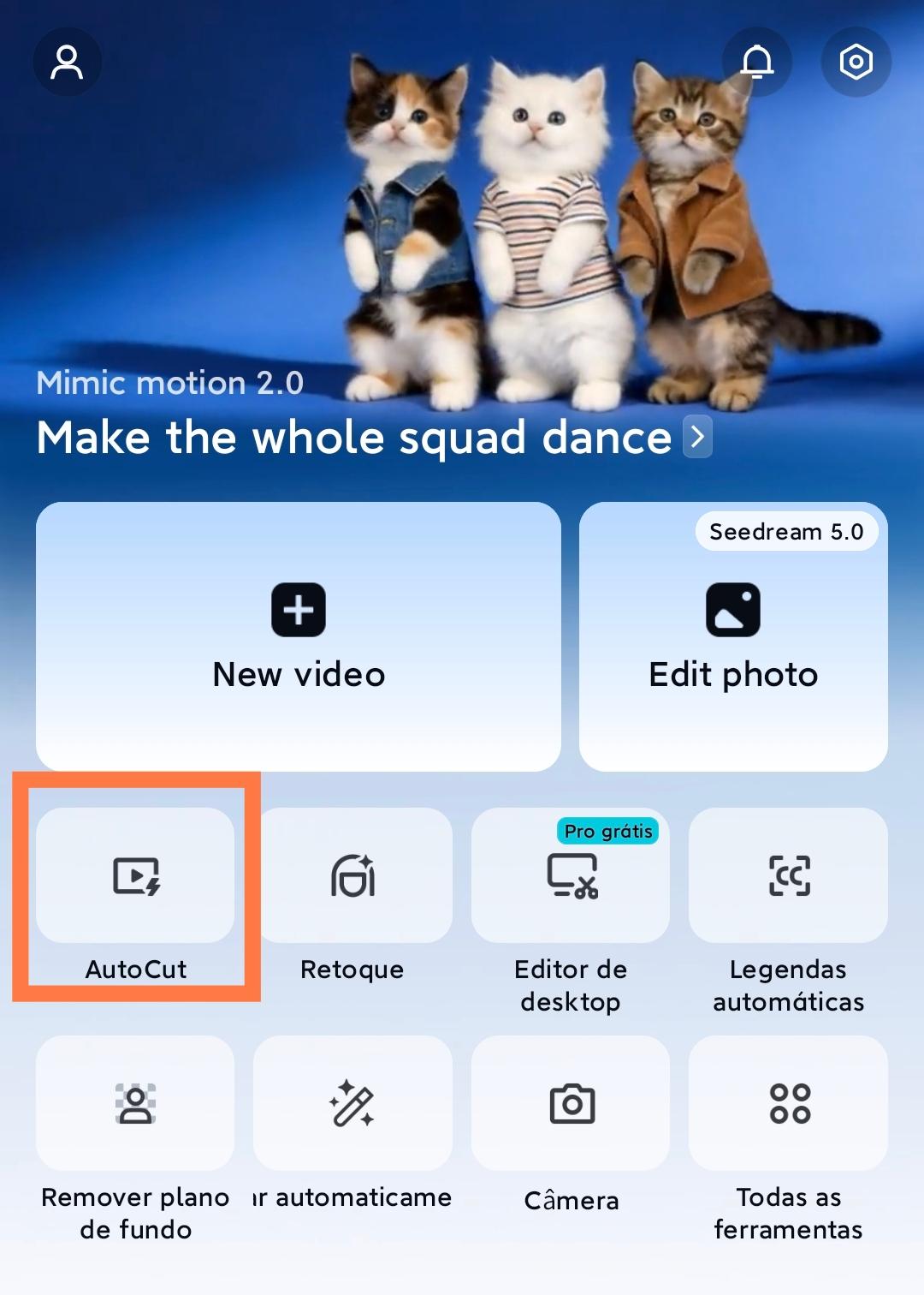 CapCut Mobile Auto Crop