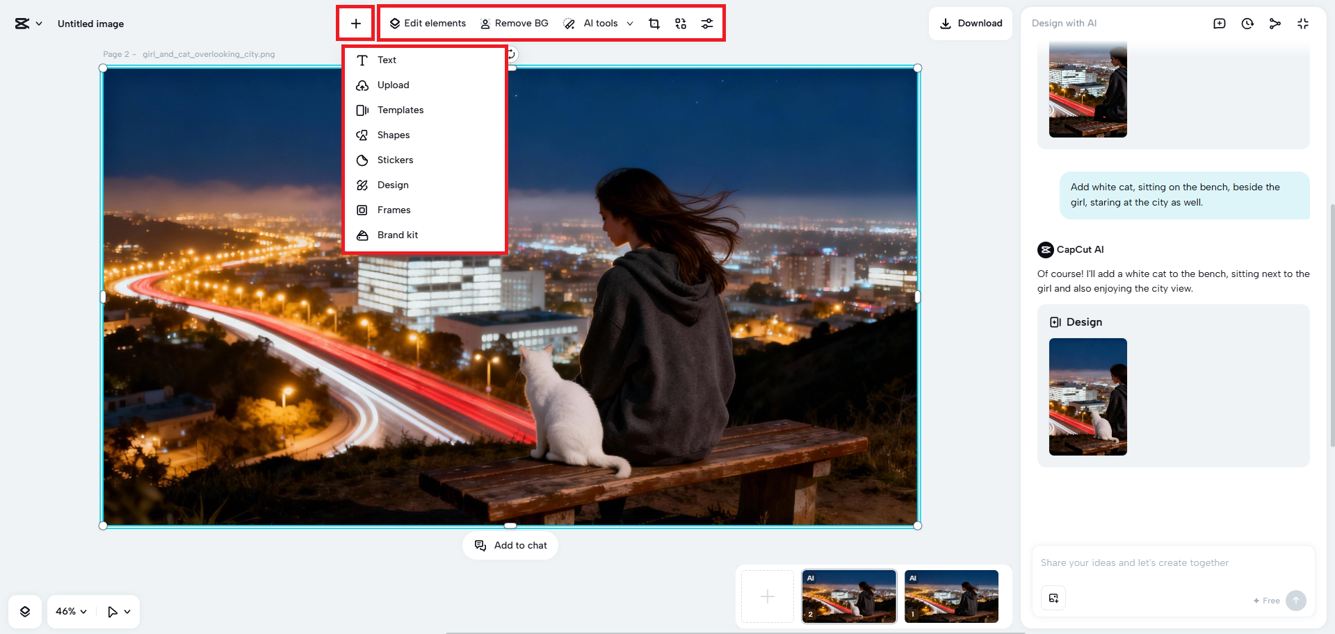 Customize your image manually
