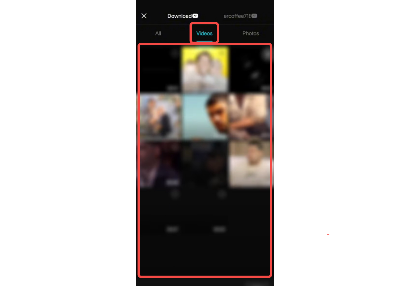 Obrazek pokazujący, jak korzystać z funkcji AutoCut w aplikacji mobilnej CapCut