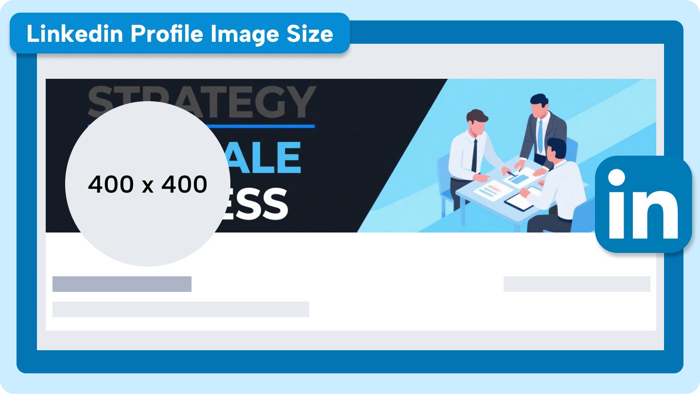 ขนาดภาพโปรไฟล์ LinkedIn