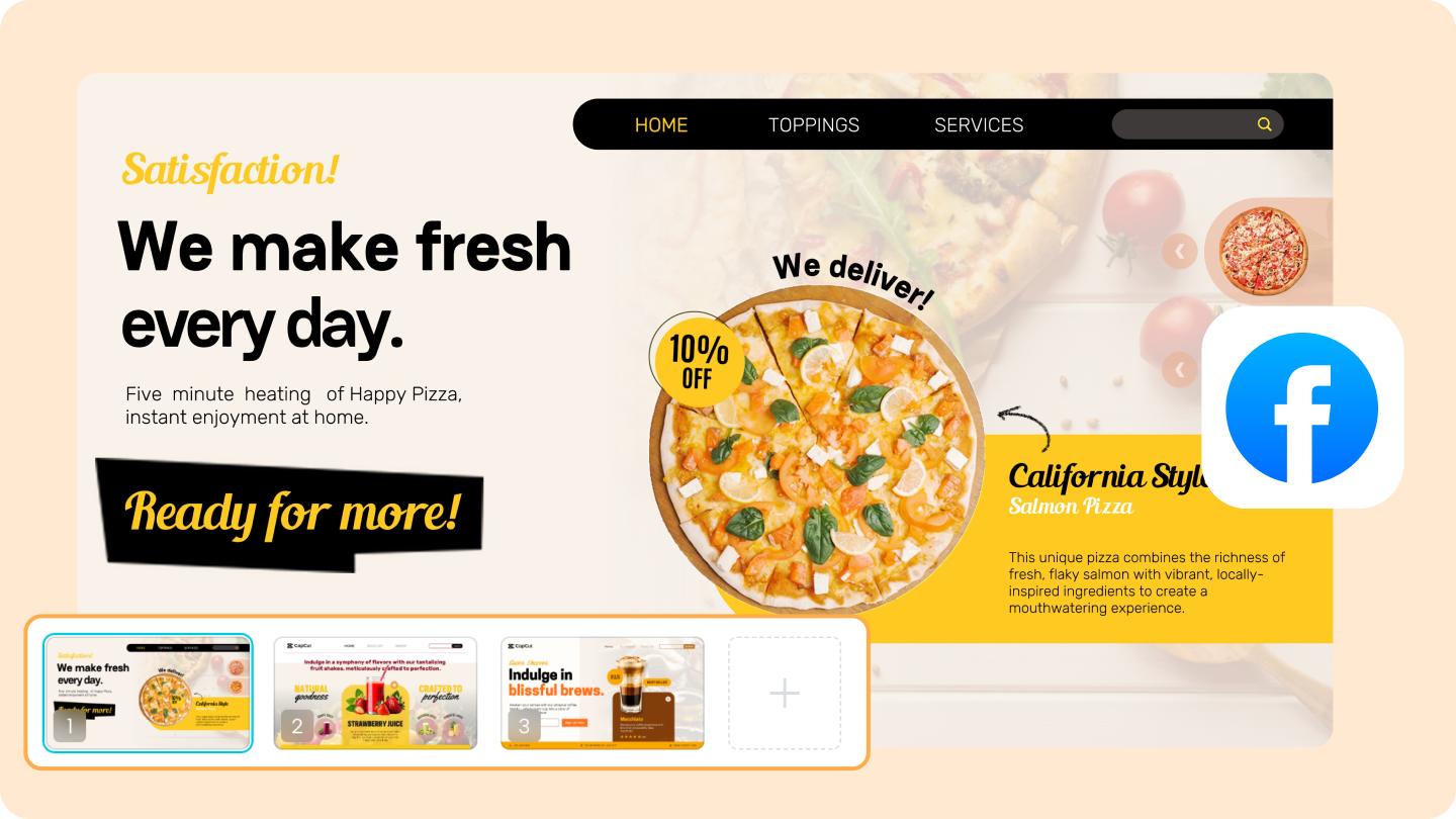hapus latar belakang gambar untuk gambar makanan delivery