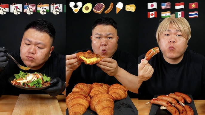 ASMR shorts eating video