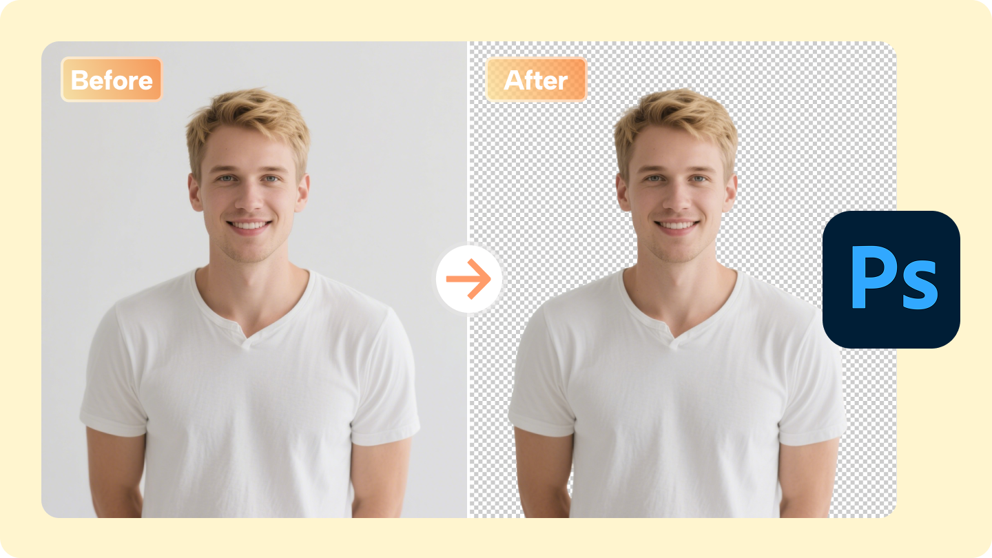 Remove white background photoshop 