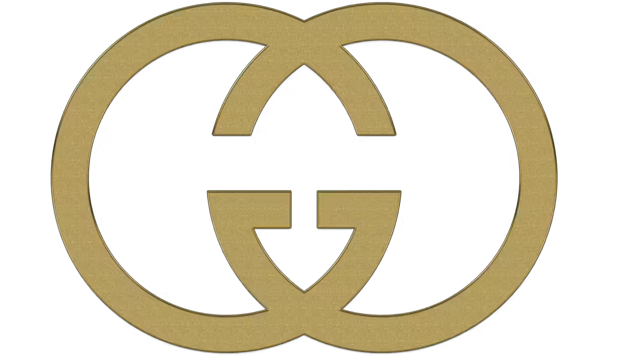 Monogram circle logo design