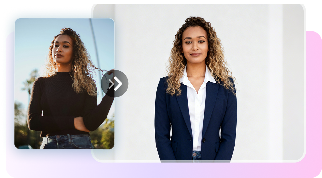 Generate professional headshot/portrait