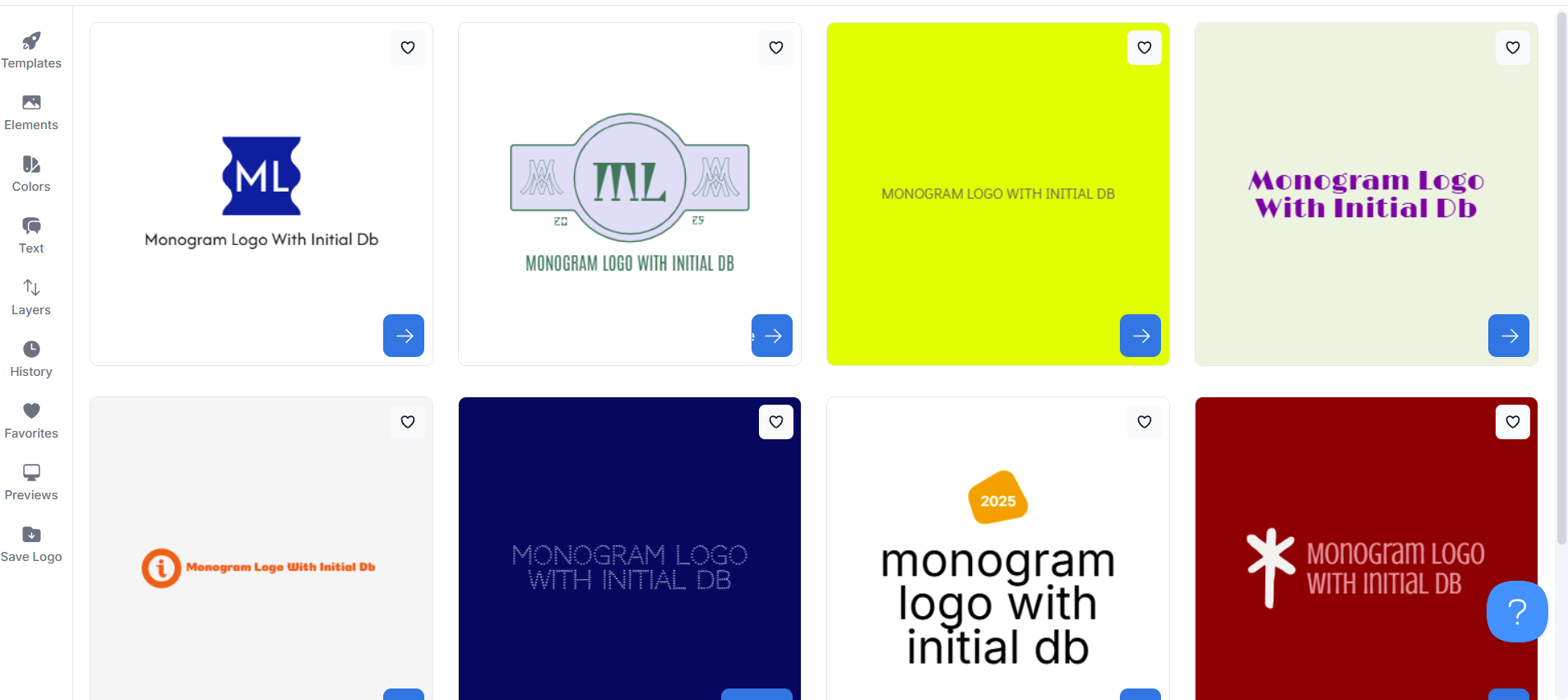 LOGO ile monogram logonuzu seçin