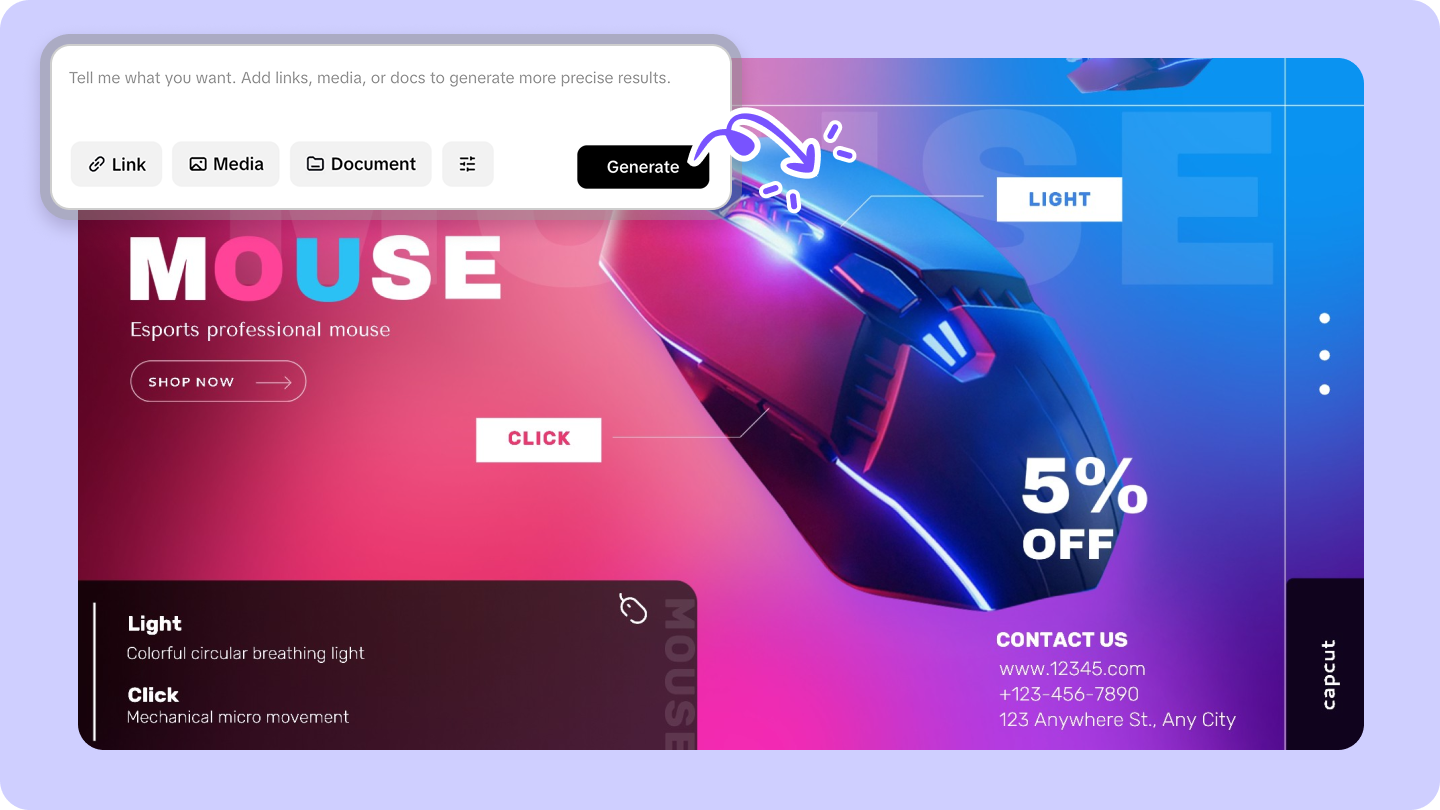 Product video maker AI