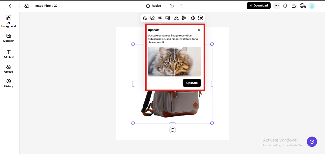 提升圖像解析度