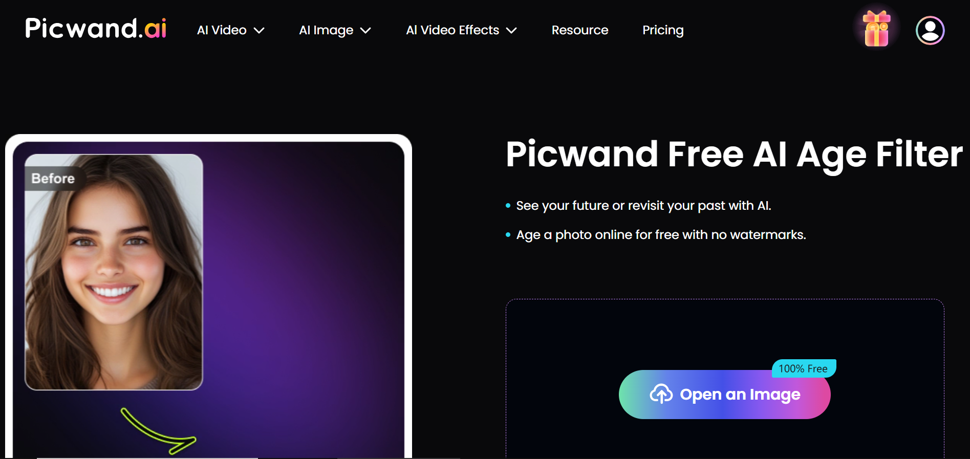 Picwand home page