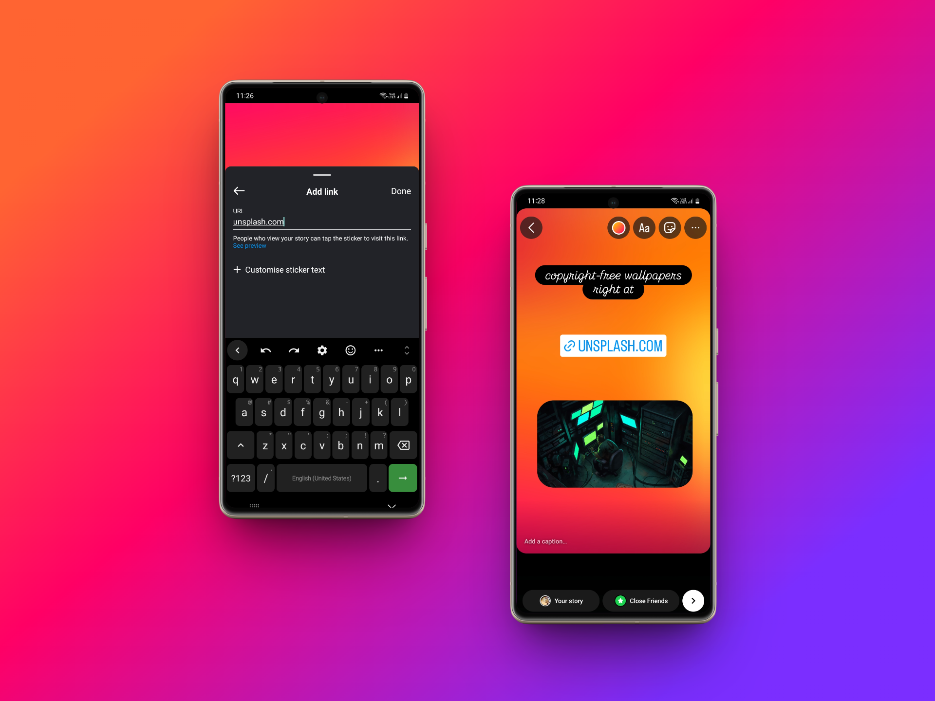 Proporciona tu URL y compártela