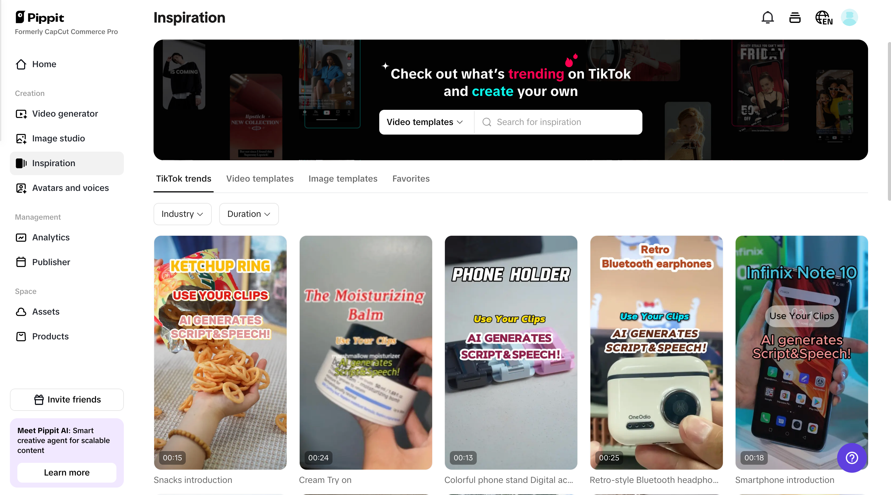 Customizable templates