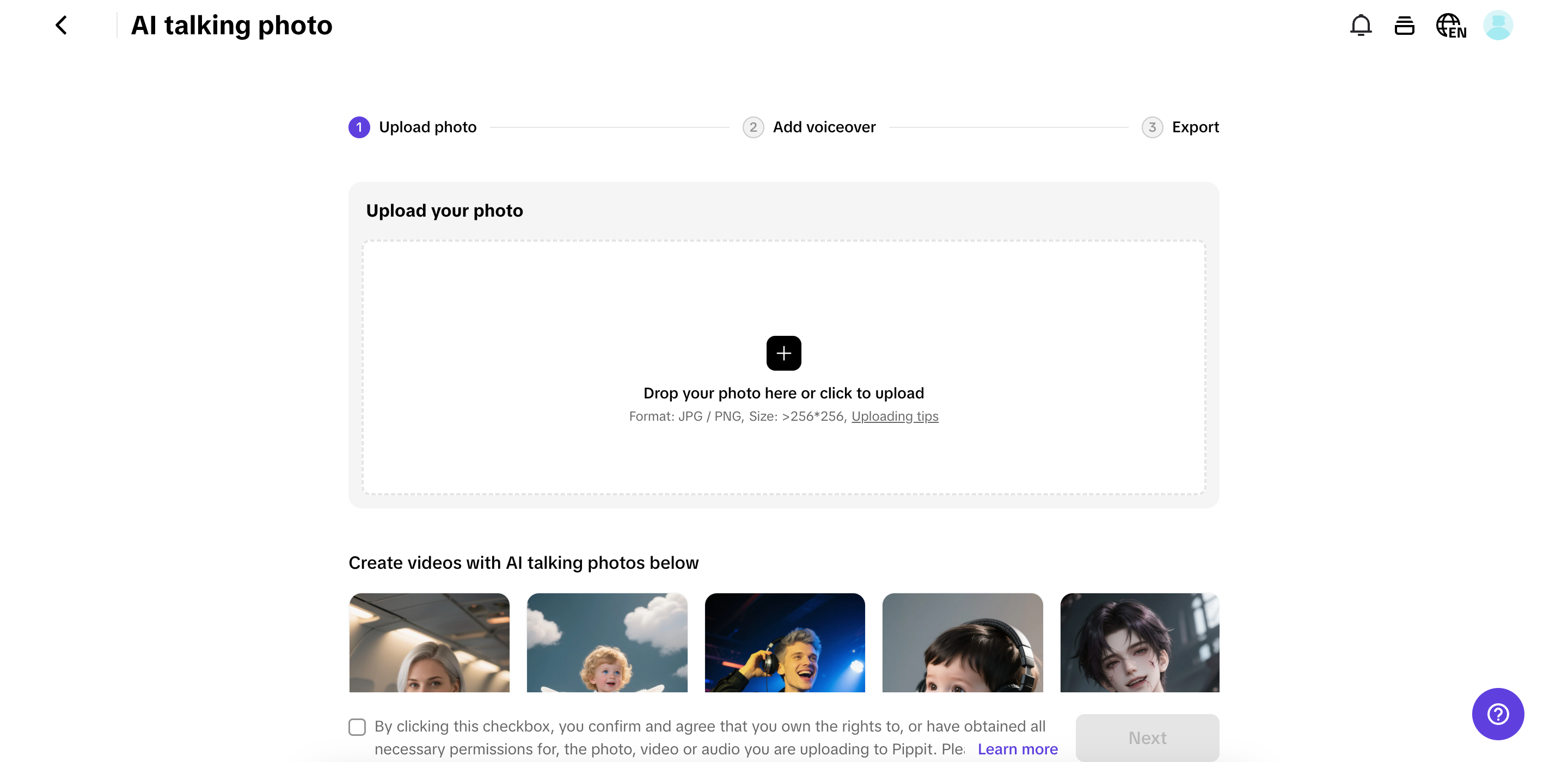 Let your photo talk