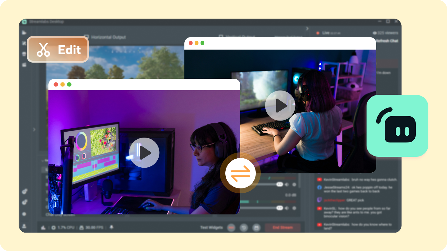 trình chỉnh sửa video streaming