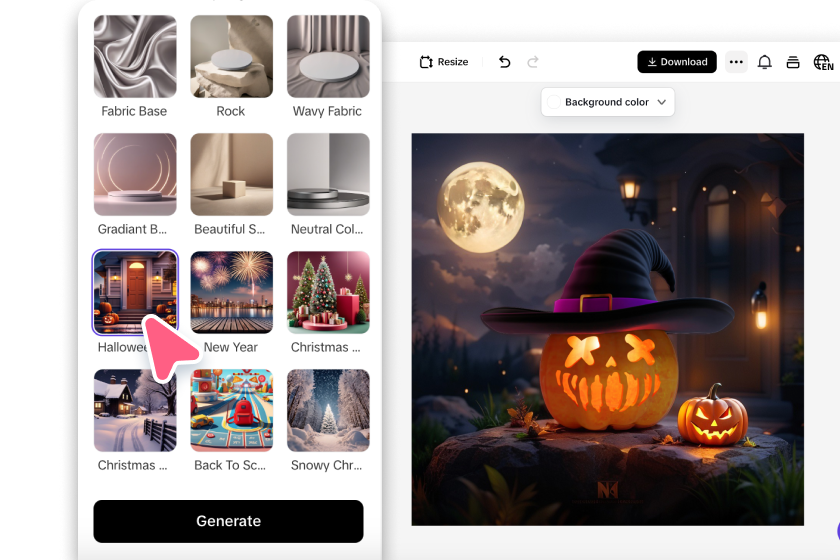 Add spooky effects