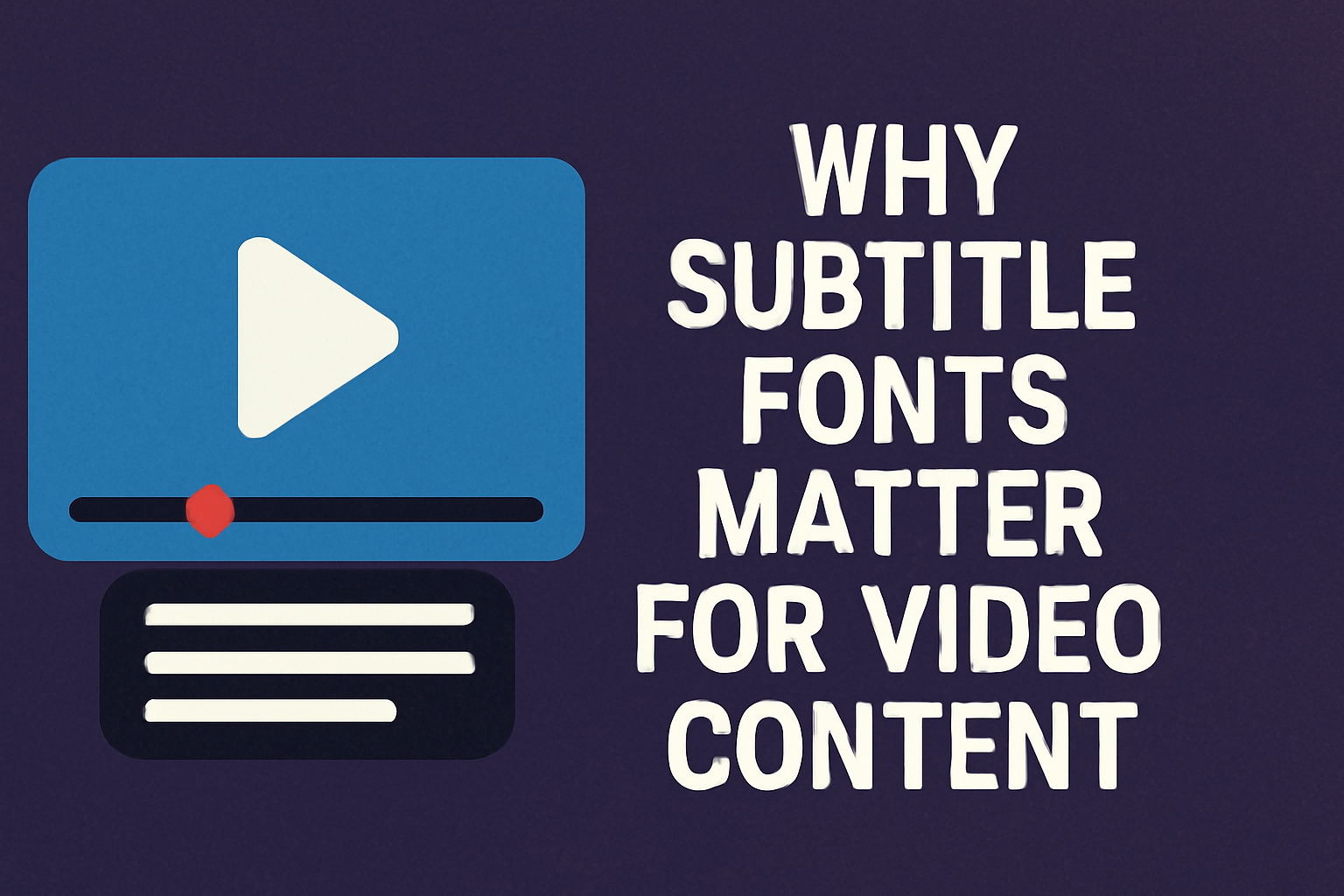 ¿Por qué las fuentes de subtítulos son importantes para el contenido de video?