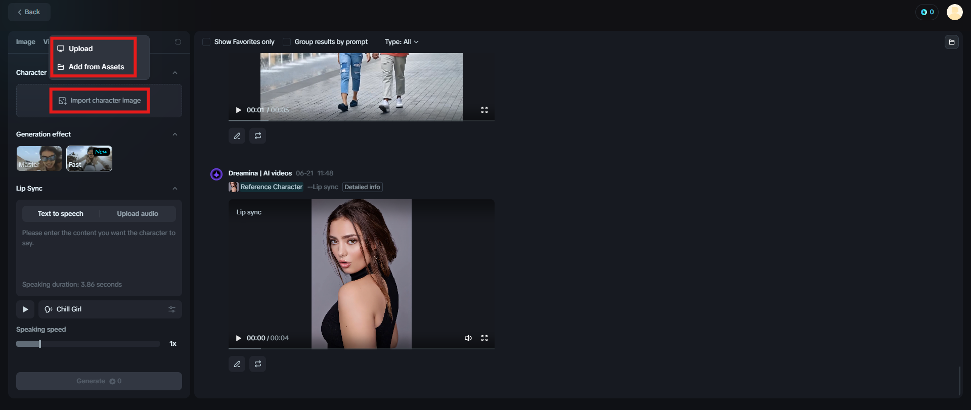 Upload an image