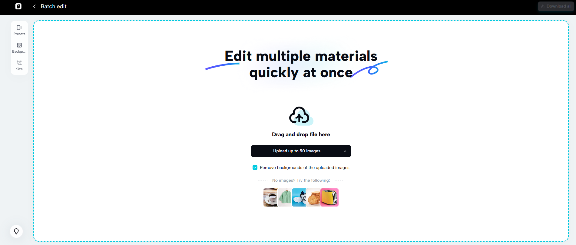 Upravovat více obrázků najednou