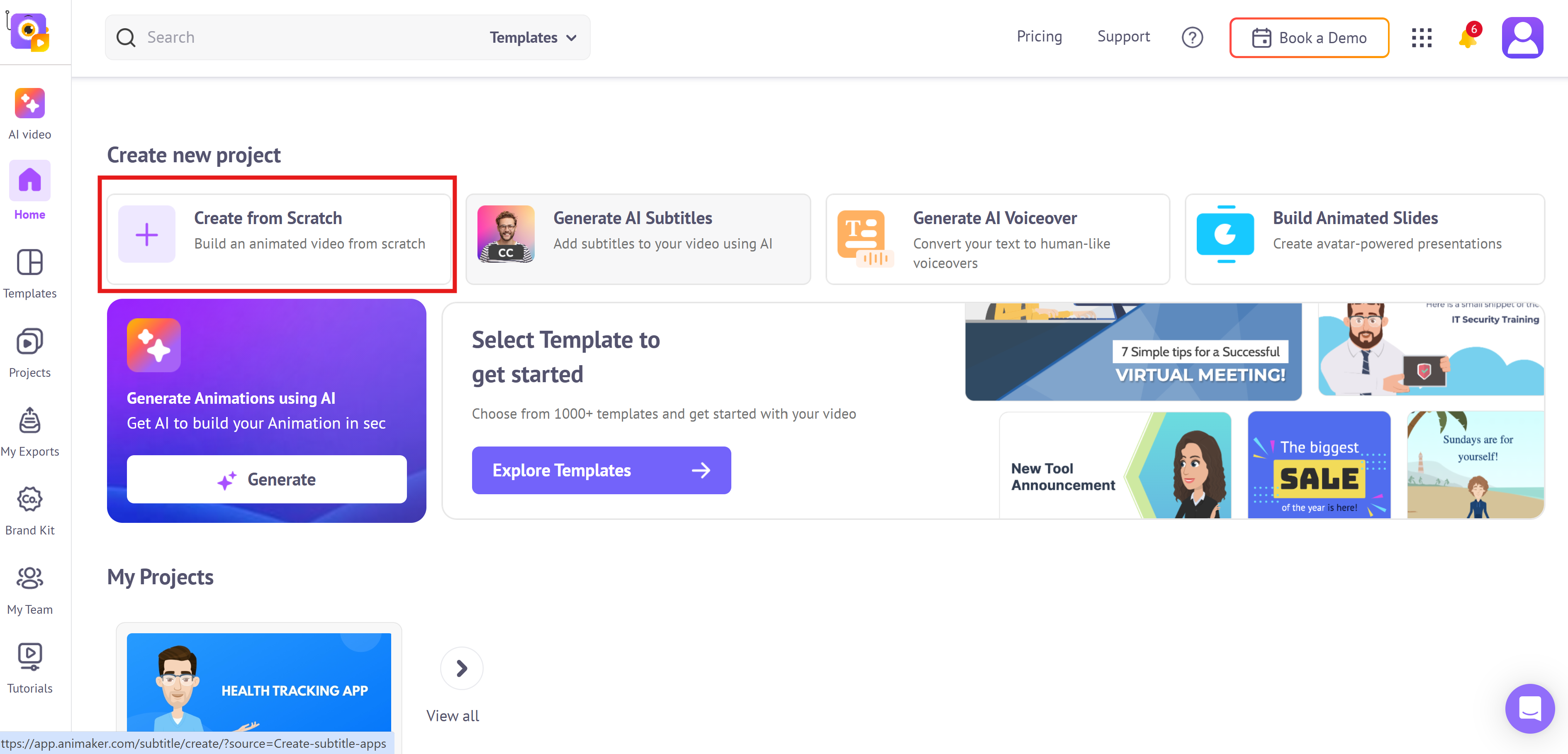 This is how to make a video presentation with Animaker