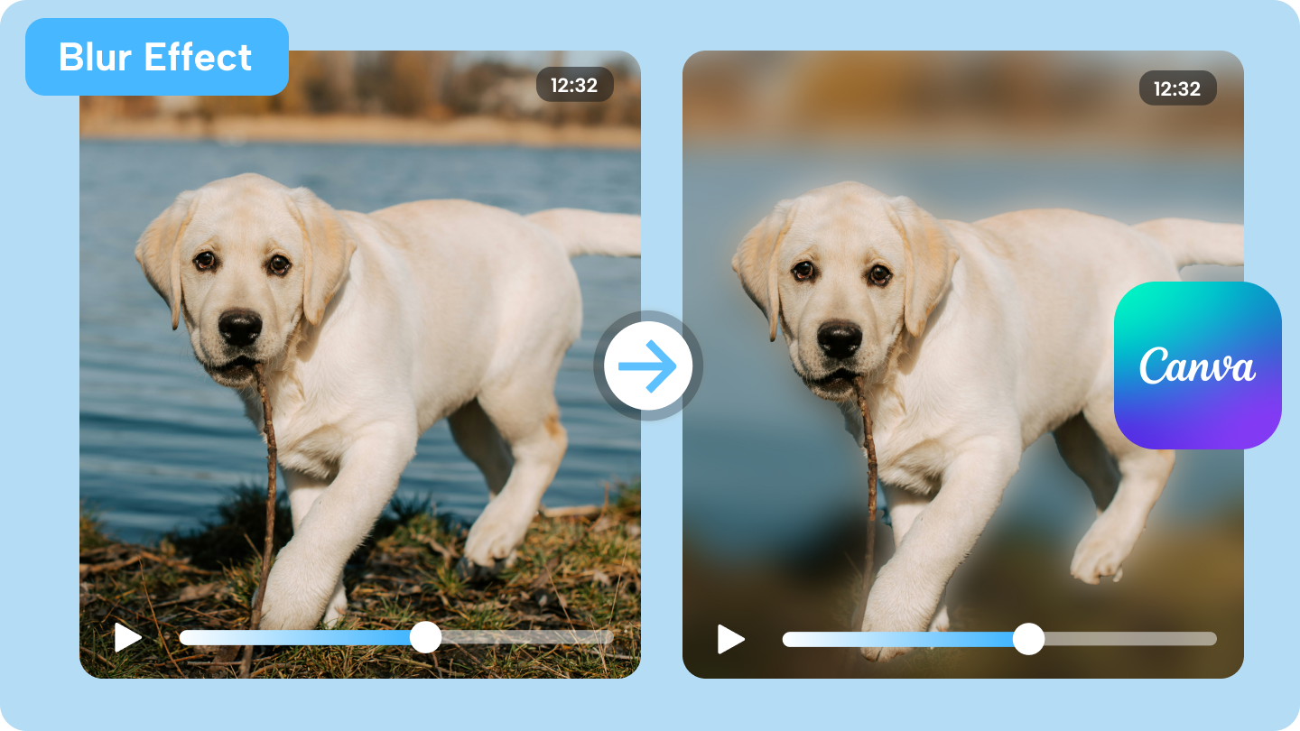 blur canva