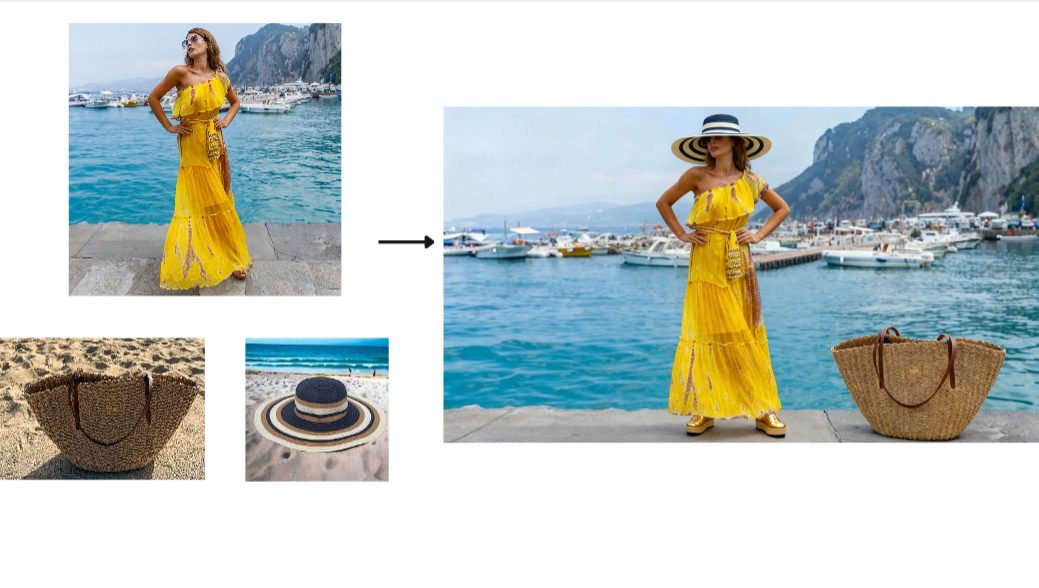 Multi-image fusion feature in Dreamina
