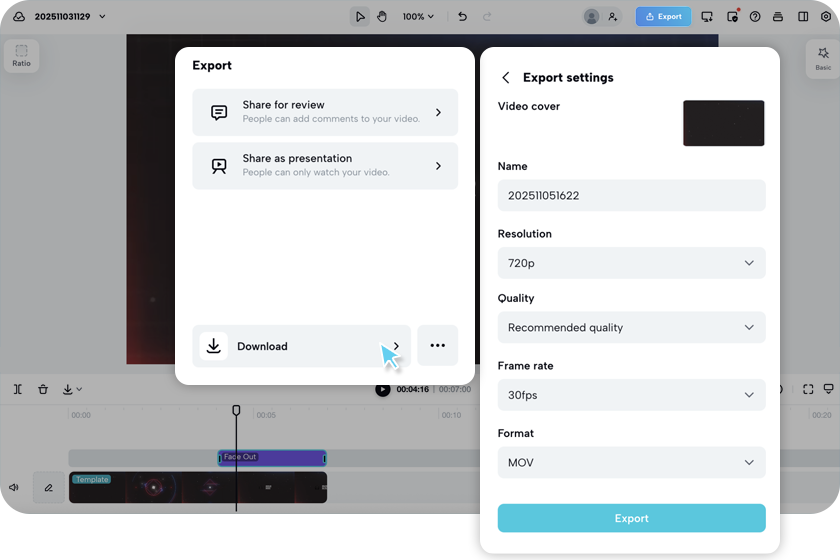 Export for free