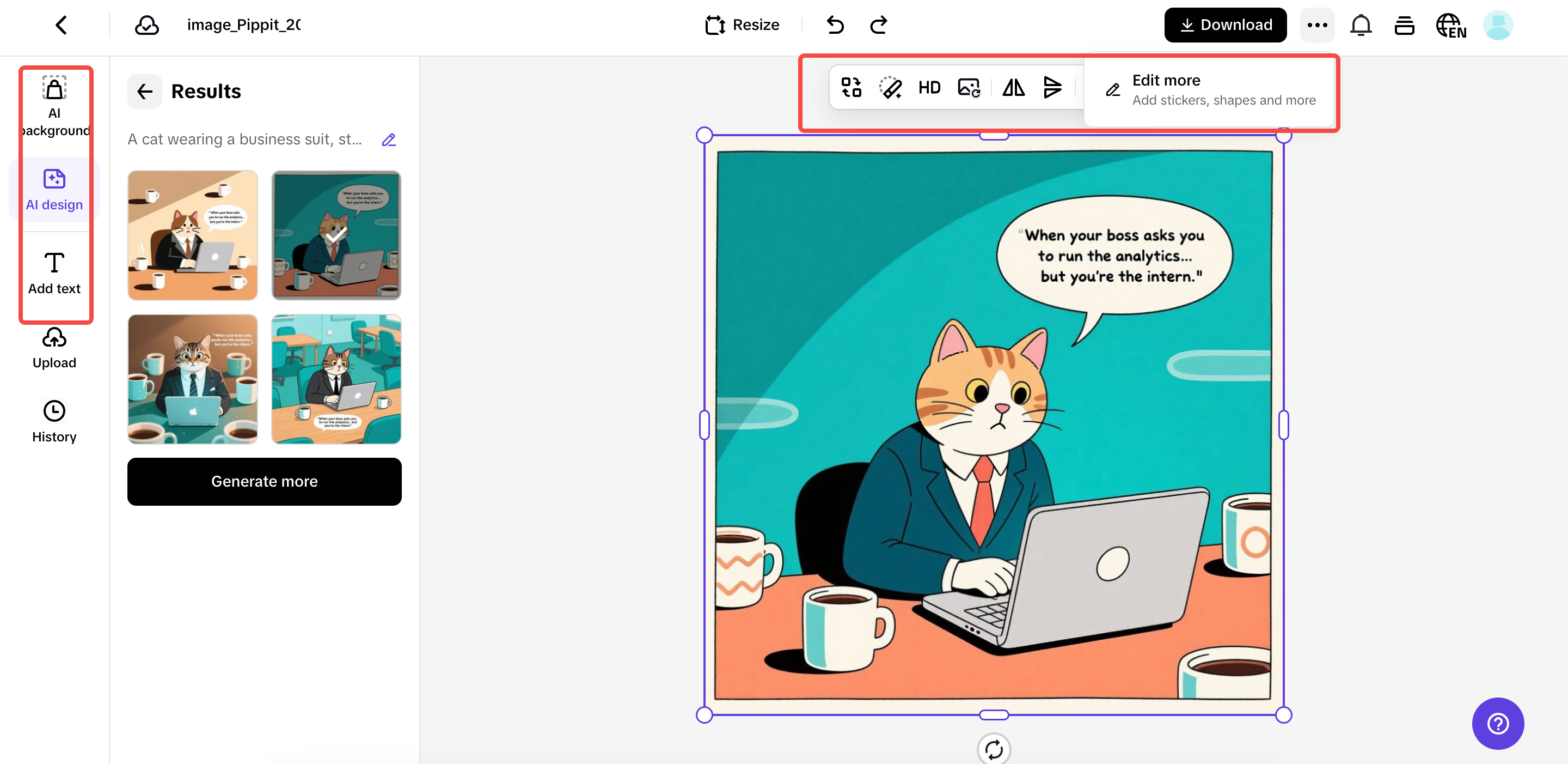 Customize your poster