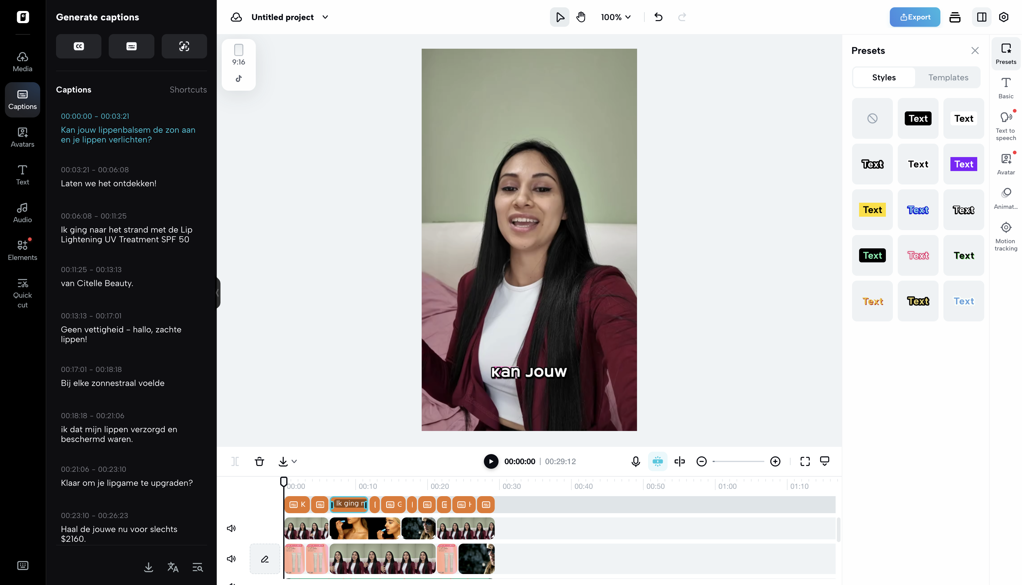 Video translator