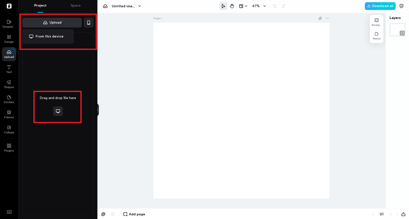 Nahrajte své obrázky