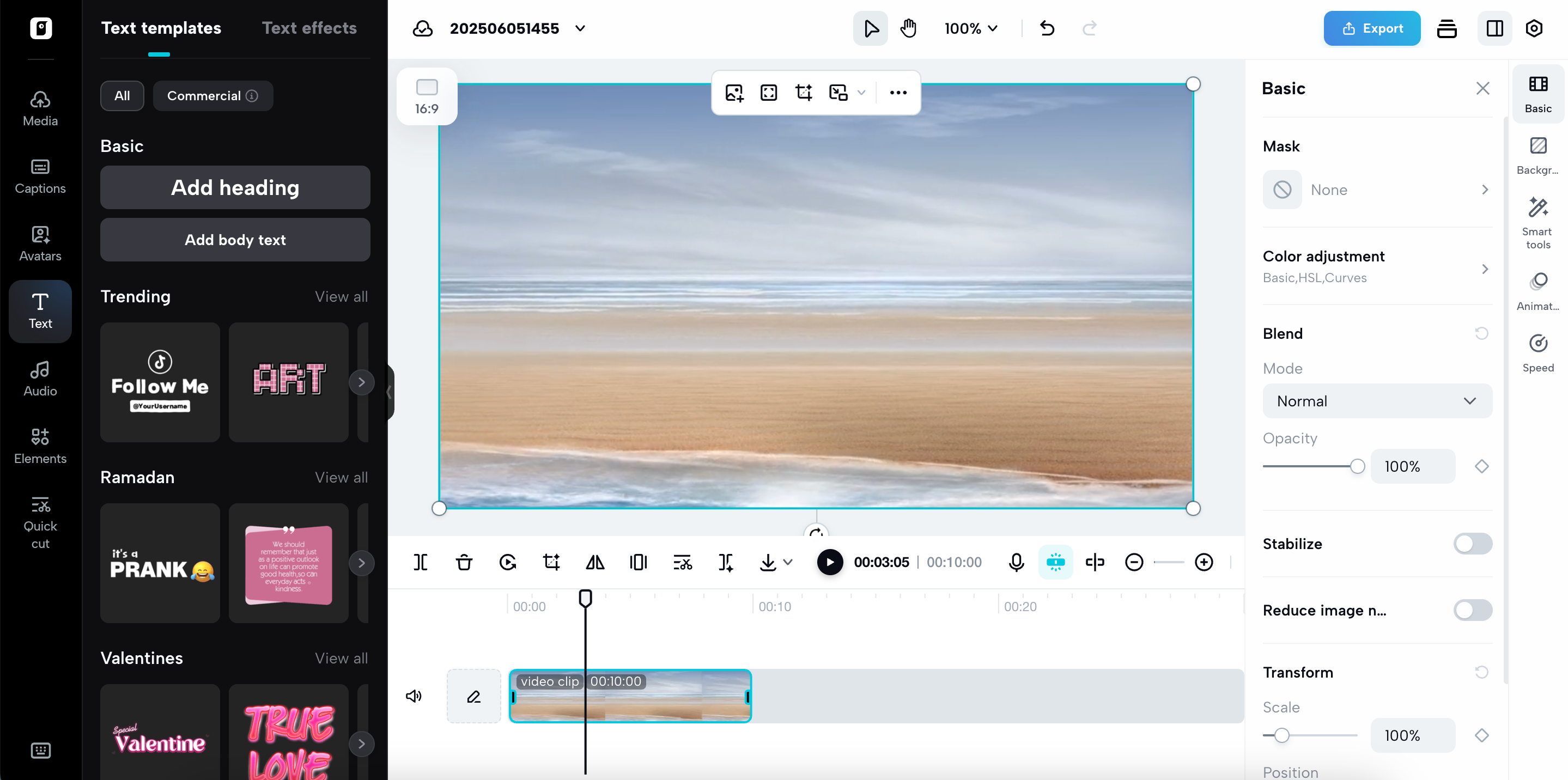 Editing your videos