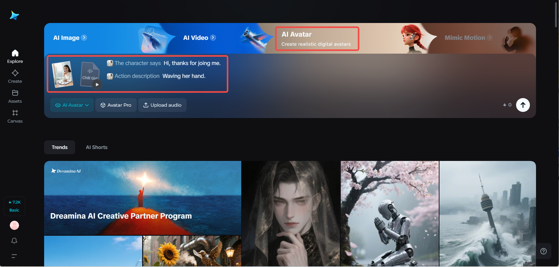 Sube tu avatar