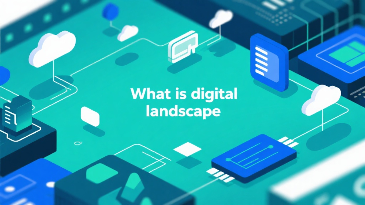 What is a digital landscape