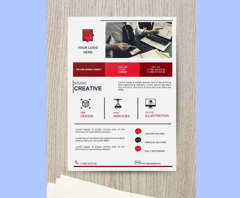 Google Docs flyer
