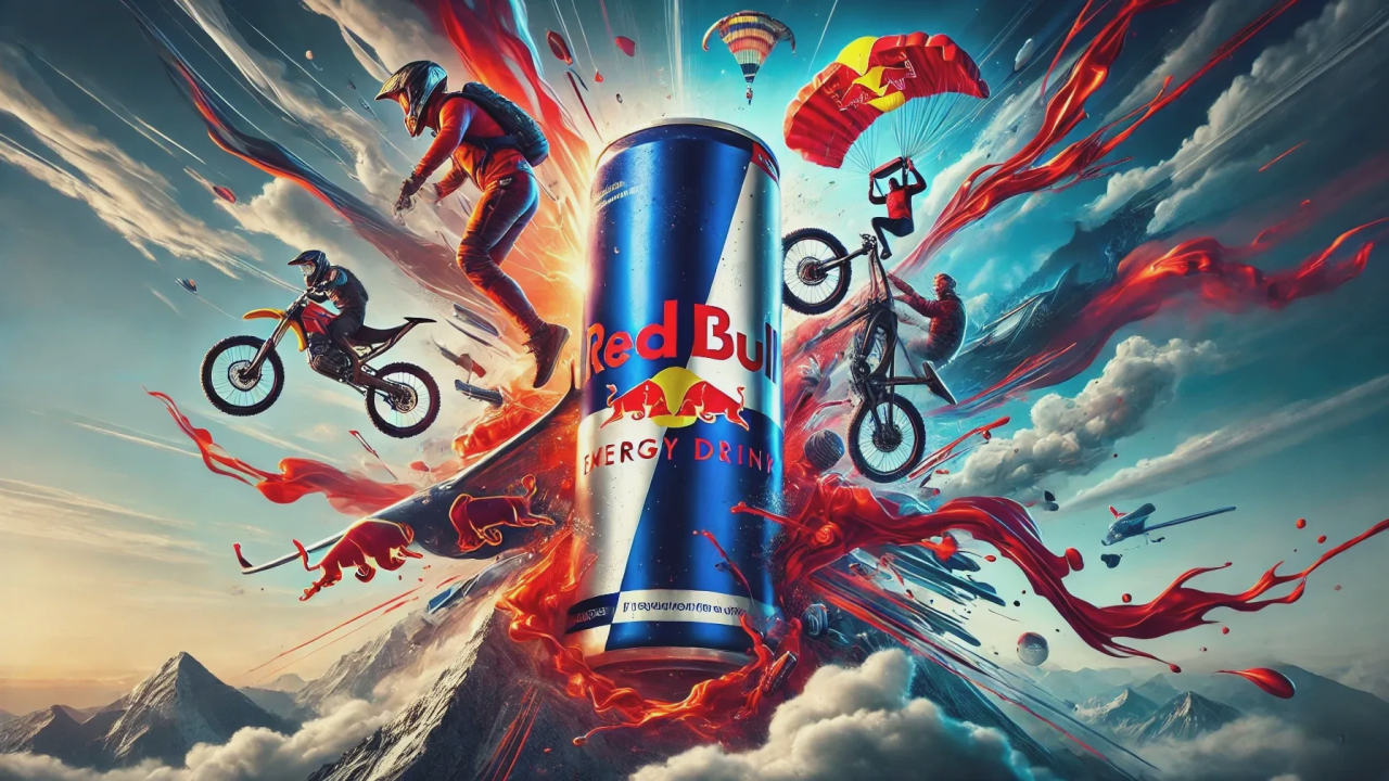 RedBull high-energy storytelling