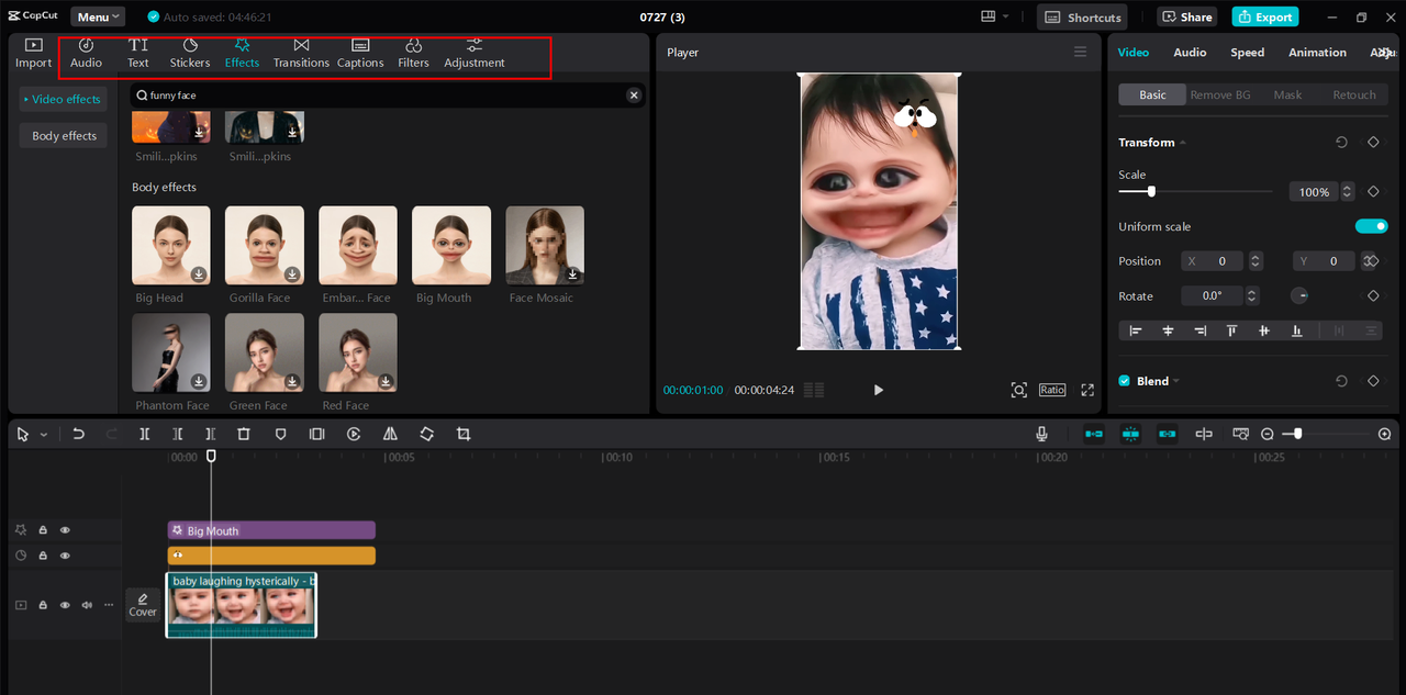 CapCut Desktop Video Editor ist eine kostenlose Videobearbeitungssoftware zum Erstellen lustiger Kurzvideos