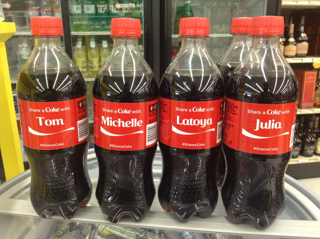 Coca-Cola's {Share a Coke} example