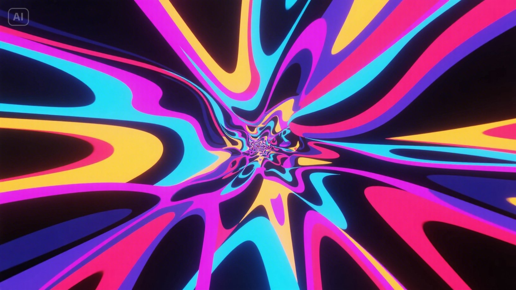 Abstract behang