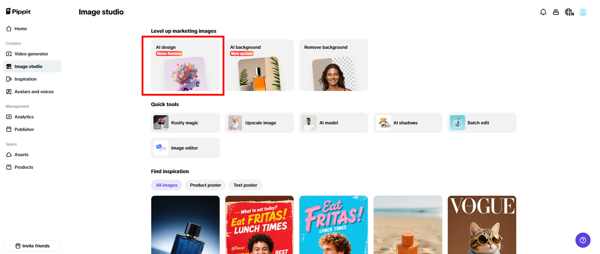 Gå till AI design
