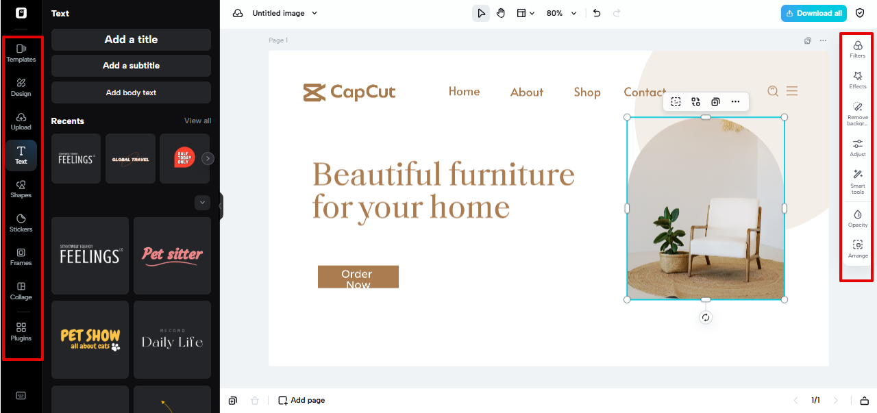 Pippit image editor