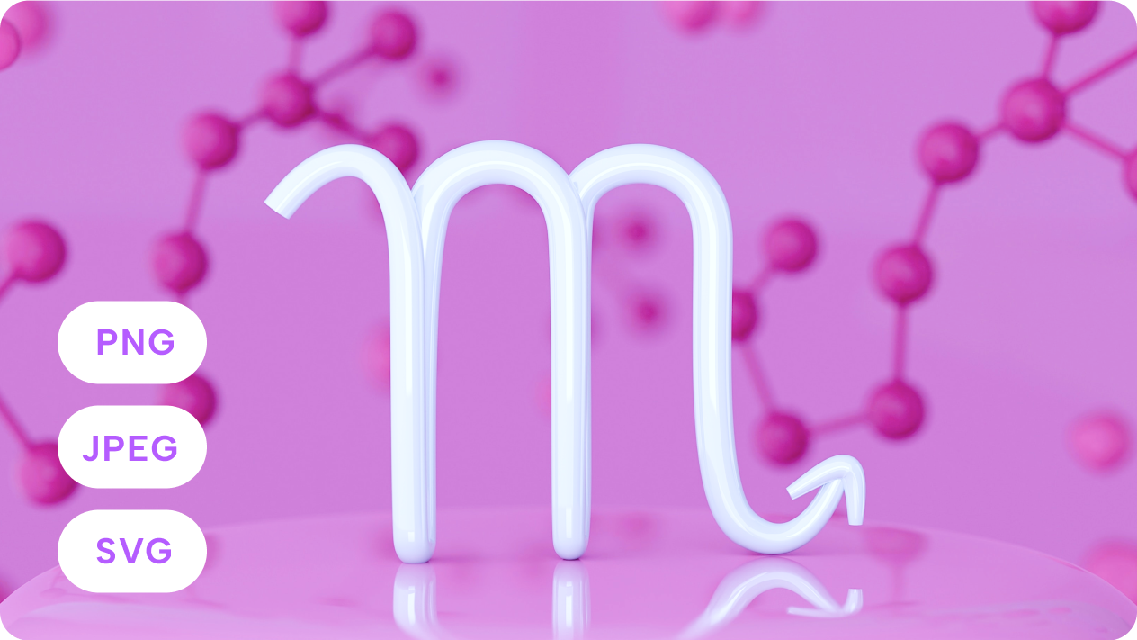 Pangkas logo 3D dan simpan