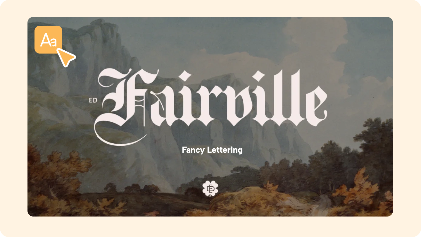 fancy lettering generator