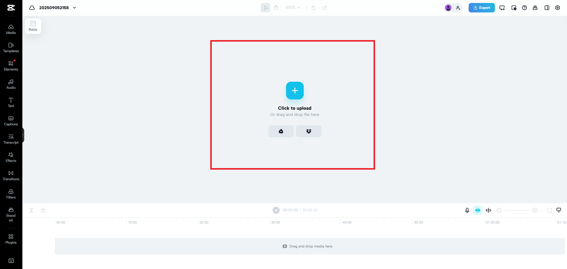 Upload your video