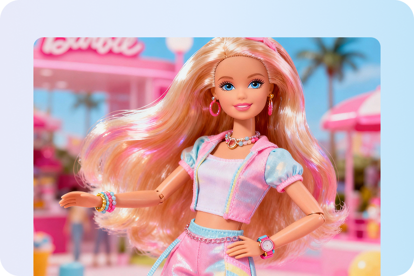 Creative Barbie doll designs