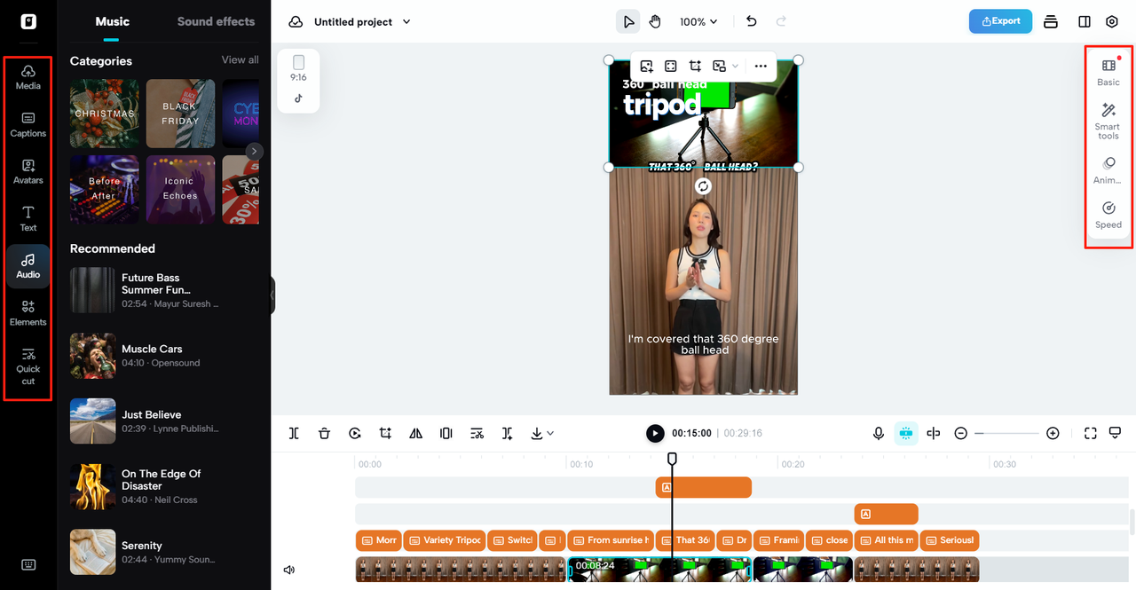 Edit your video