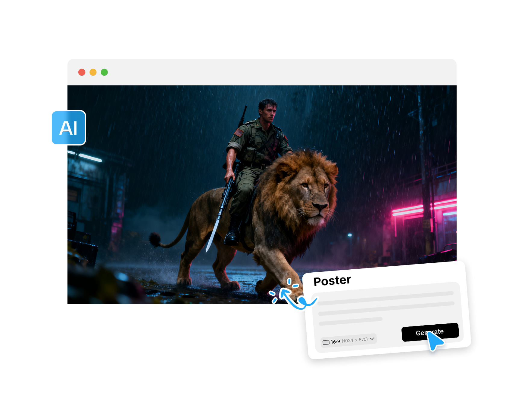 Free Text to Design Generator Online