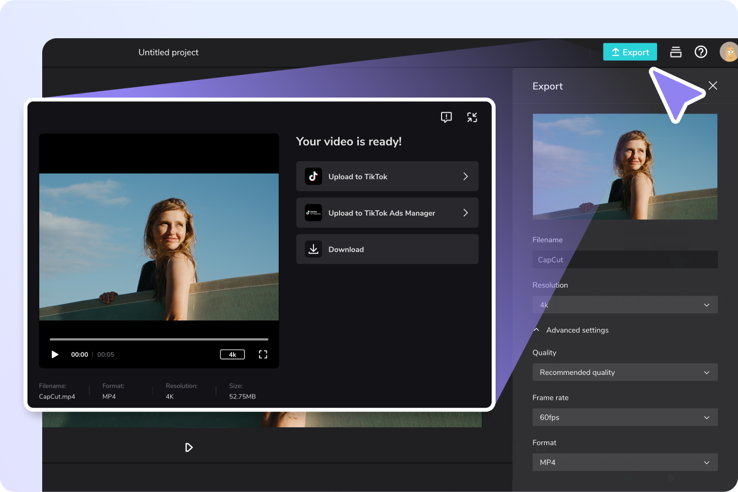 Export & share