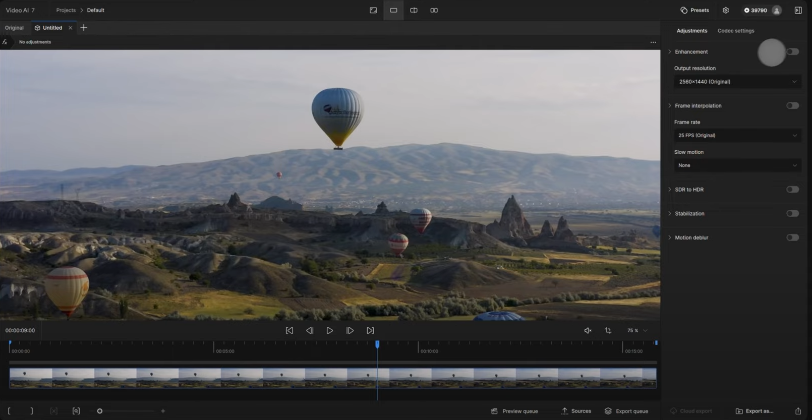 Impor video Anda