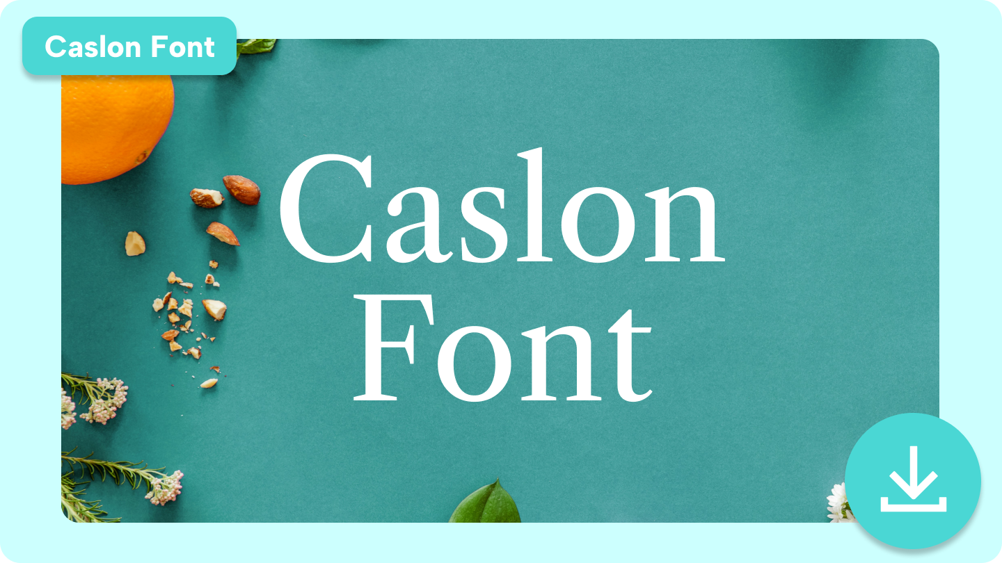 font caslon