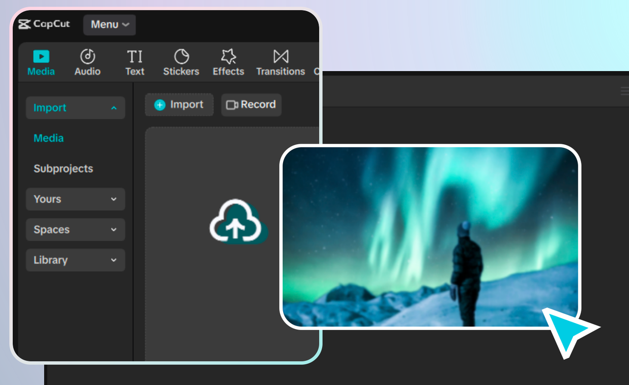Upload your footage
